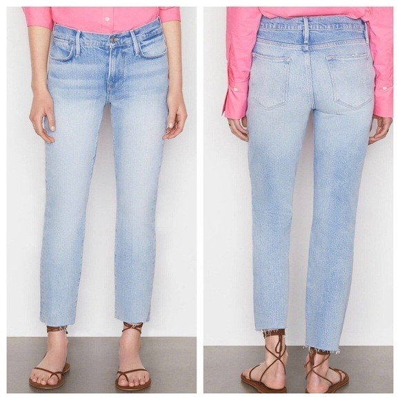 Frame Le High Straight Kerwin Wash Size 31 - Picture 6 of 6